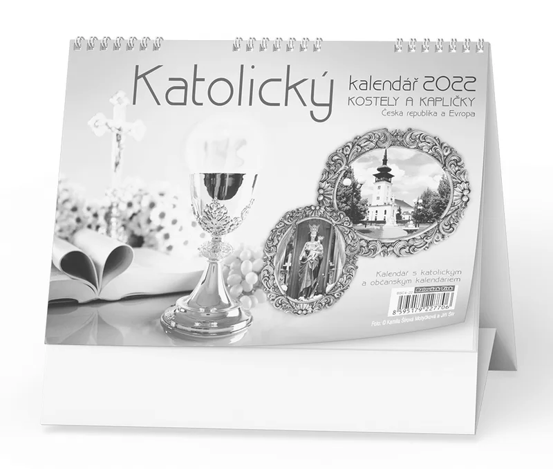 Hlavný obrázok produktu Stolní kalendář - Katolický (kostely a kapličky)