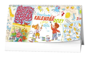 Stolový kalendár - Kreatívny kalendár pre deti
