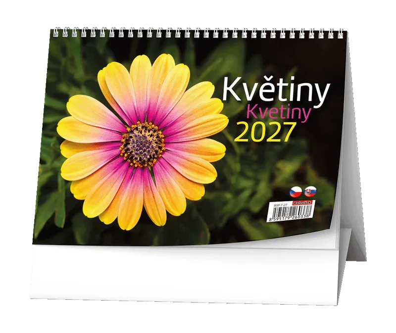 Hlavný obrázok produktu Stolní kalendář - Květiny