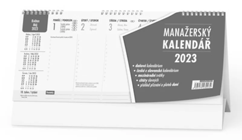 Hlavný obrázok produktu Stolní kalendář - Manažerský kalendář