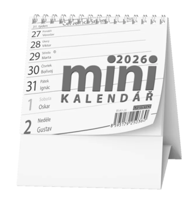 Hlavný obrázok produktu Stolní kalendář - MINI kalendář