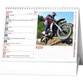 Ďalší obrázok produktu Kalendár na stôl - Motocykel