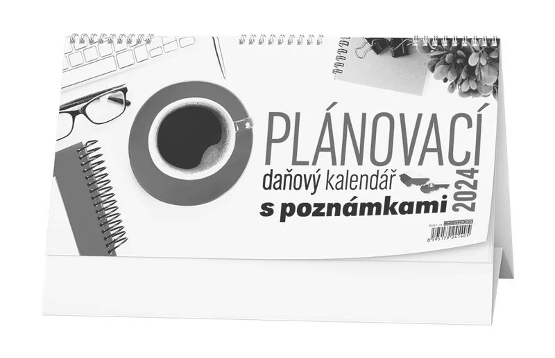Hlavný obrázok produktu Stolní kalendář - Plánovací daňový kalendář s poznámkami