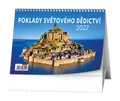 Stolný kalendár - Poklady svetového dedičstva