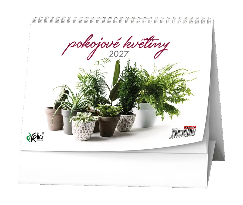 Hlavný obrázok produktu Stolní kalendář - Pokojové květiny