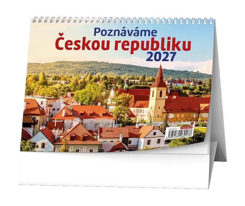 Hlavný obrázok produktu Stolní kalendář - Poznáváme Českou republiku