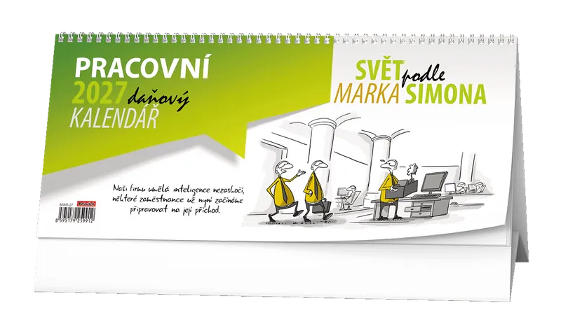 Hlavný obrázok produktu Stolní kalendář - Pracovní daňový kalendář - Svět podle Marka Simona