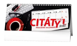 Stolný kalendár - Pracovný kalendár CITÁTY I