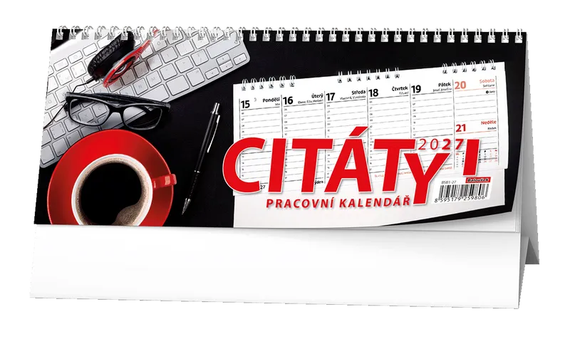 Hlavný obrázok produktu Stolní kalendář - Pracovní kalendář CITÁTY I