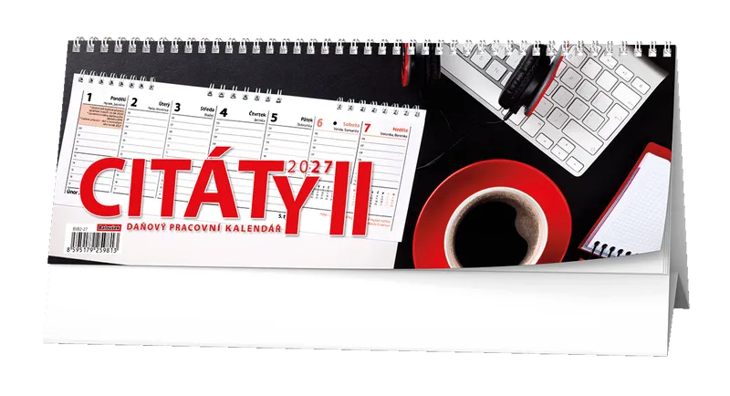 Hlavný obrázok produktu Stolní kalendář - Pracovní kalendář CITÁTY II