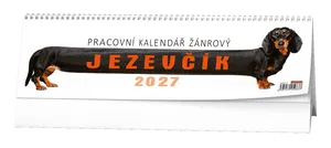 Stolný kalendár - Pracovný kalendár žánrový - Jezevčík