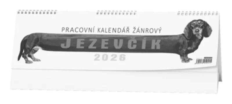 Hlavný obrázok produktu Stolní kalendář - Pracovní kalendář žánrový - Jezevčík