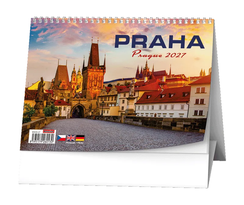 Hlavný obrázok produktu Stolní kalendář - Praha