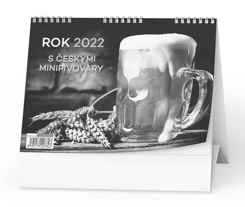 Hlavný obrázok produktu Stolní kalendář - Rok 2022 s českými minipivovary