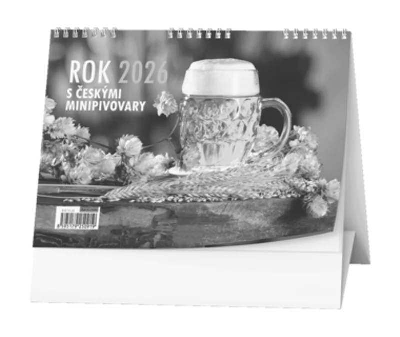 Hlavný obrázok produktu Stolní kalendář - Rok 2026 s českými minipivovary