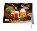 Stolný kalendár - Rok 2027 s českými minipivovarmi