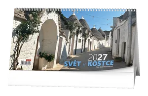 Stolný kalendár - Svet v kocke