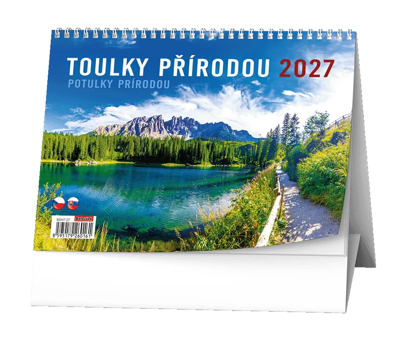 Hlavný obrázok produktu Stolní kalendář - Toulky přírodou