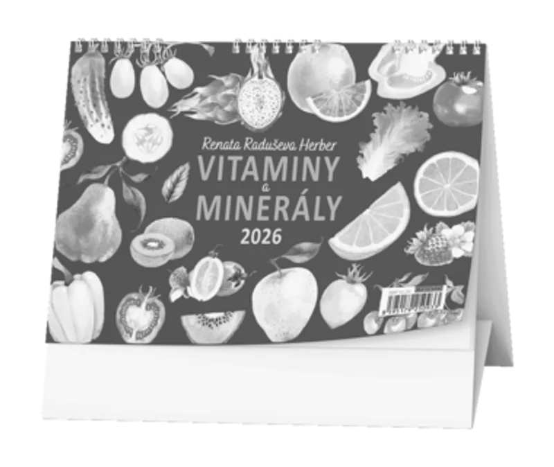 Hlavný obrázok produktu Stolní kalendář - Vitamíny a minerály Renaty Raduše Herber