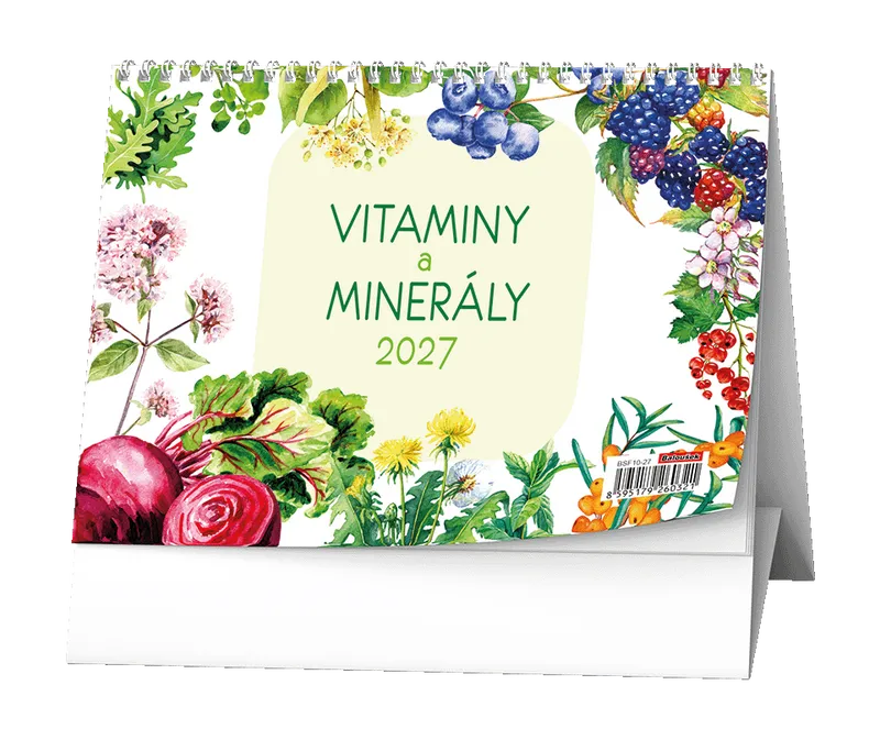 Hlavný obrázok produktu Stolní kalendář - Vitamíny a minerály