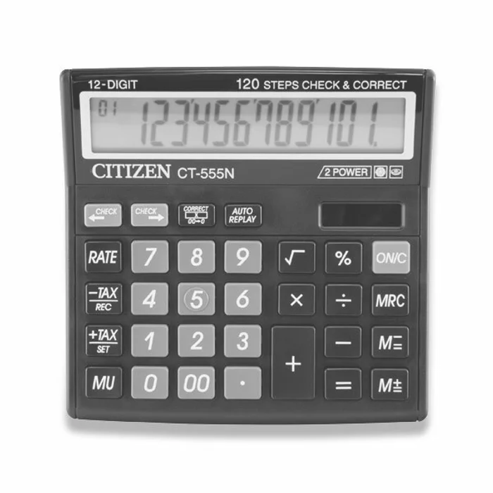Hlavný obrázok produktu Stolní kalkulátor Citizen CT-555N