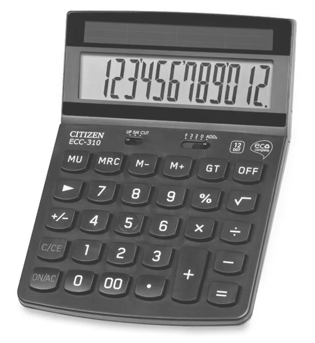 Hlavný obrázok produktu Stolní kalkulátor Citizen ECC-310