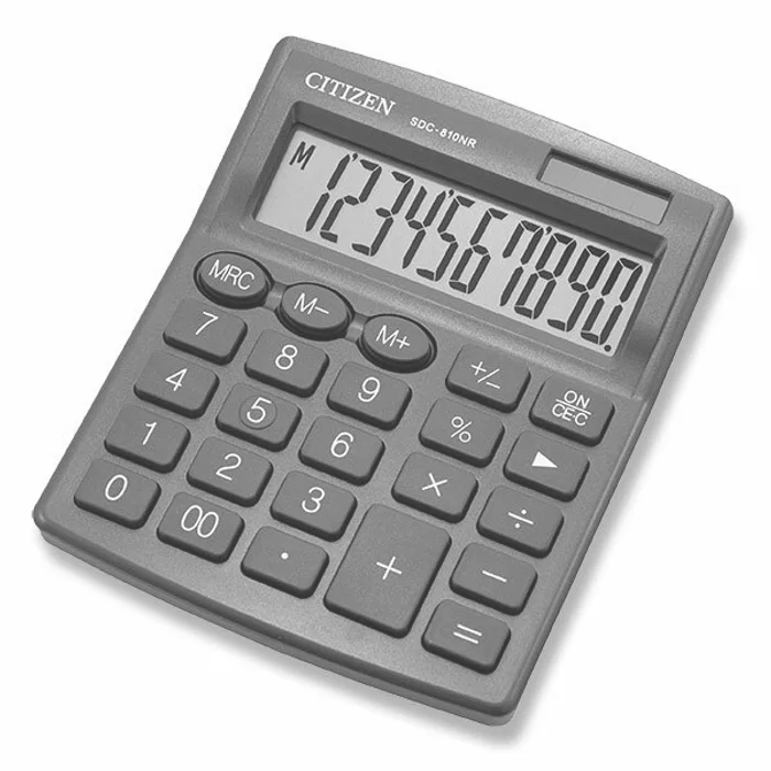 Hlavný obrázok produktu Stolní kalkulátor Citizen SDC-810NR modrý