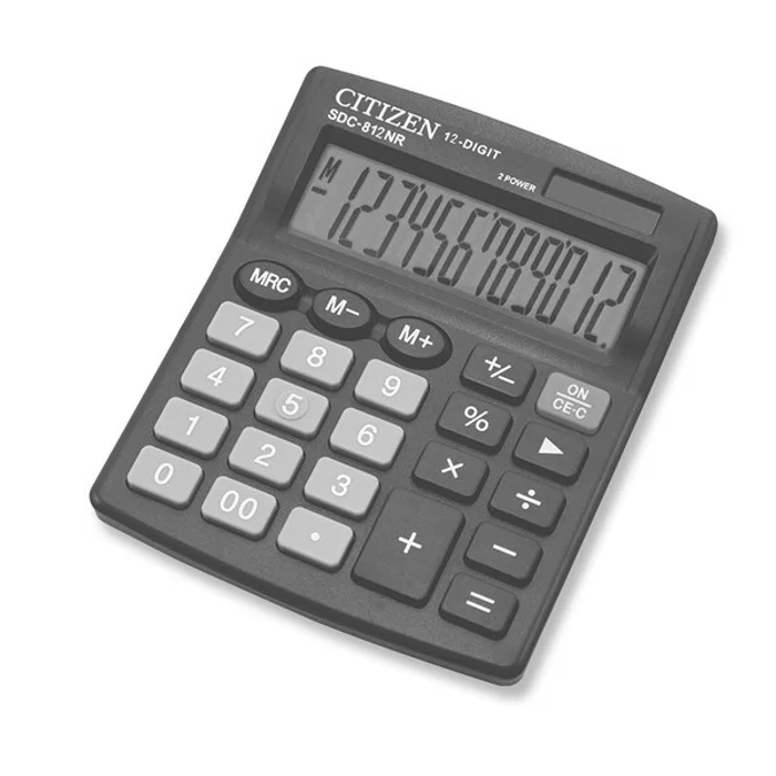 Hlavný obrázok produktu Stolní kalkulátor Citizen SDC-812NR
