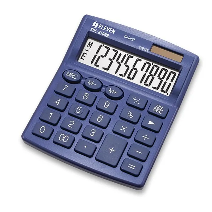 Hlavný obrázok produktu Stolní kalkulátor Eleven 810NR modrá