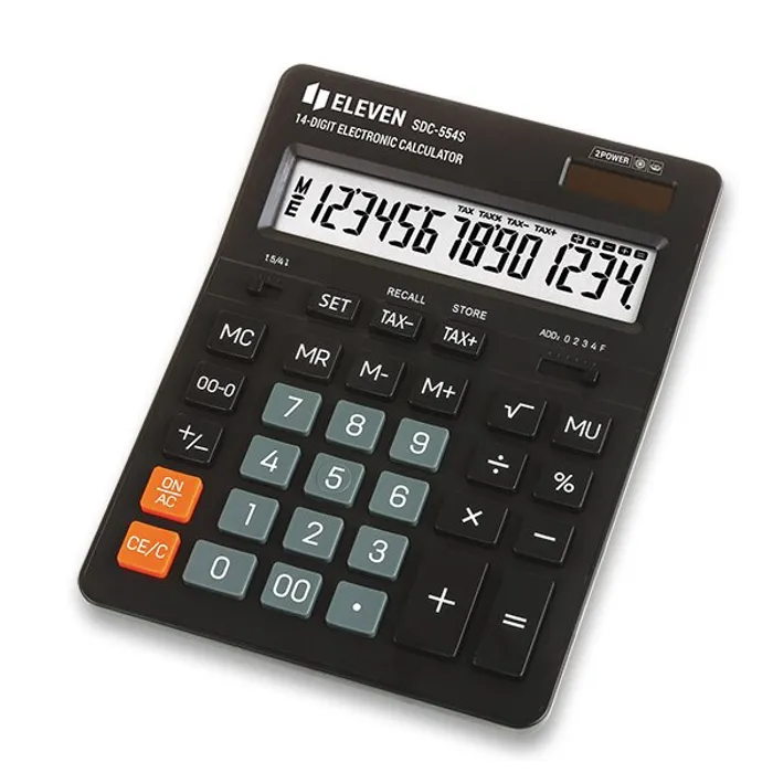 Hlavný obrázok produktu Stolní kalkulátor Eleven SDC-554S