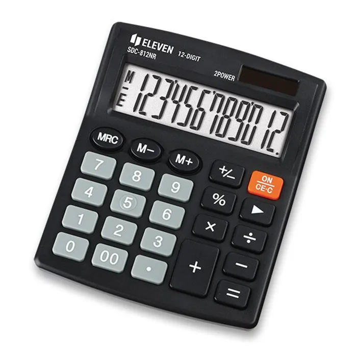 Hlavný obrázok produktu Stolní kalkulátor Eleven SDC-812NR