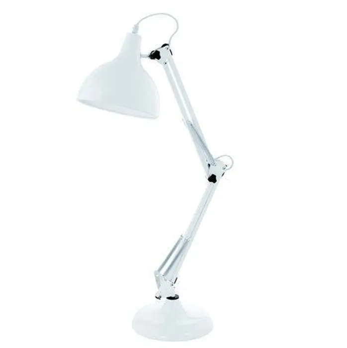 Hlavný obrázok produktu Stolní lampa, 40 W, "Borgillio", bílá, EGLO