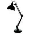 Stolná lampa, 60 W, „Borgillio“, čierna, EGLO