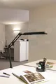 Stolná lampa Atlantic, čierna, LED, zapustená, MAUL