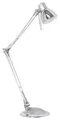 Stolná lampa „Plano“, strieborná, halogénová žiarovka, 50W, EGLO
