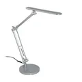Stolná lampa „Tornos“, strieborná, LED 5 W, EGLO