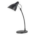 Stolná lampička "Top", čierna, 60W