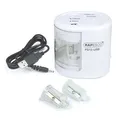 Ďalší obrázok produktu Stolové strúhadlo PS12-USB, biela, 2 otvory, batéria/USB, RAPESCO