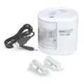 Ďalší obrázok produktu Stolové strúhadlo PS12-USB, biela, 2 otvory, batéria/USB, RAPESCO