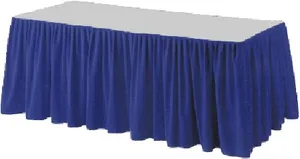 Stolová sukňa PREMIUM 4 m x 72 cm tmavomodrá [1 ks]