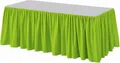 Ďalší obrázok produktu Stolová sukňa PREMIUM 4 m x 72 cm žltozelená [1 ks]