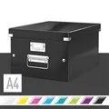Stredná univerzálna krabica Leitz Click & Store, Čierna
