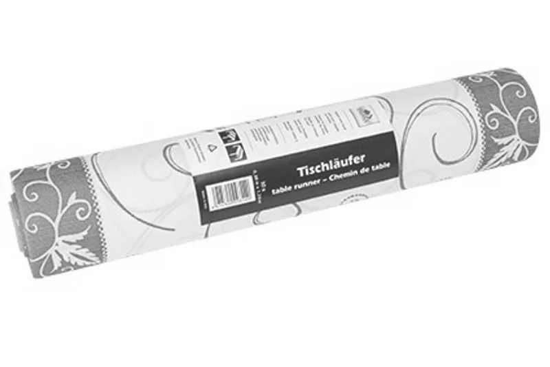 Hlavný obrázok produktu Středový pás PREMIUM 12 m x 38 cm krémový/bordo [1 ks]