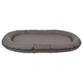 Ďalší obrázok produktu STRONG Edition oválny vankúš SAMOA s okrajom, 80 x 60 cm, sivá