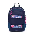 Ďalší obrázok produktu Študentský batoh + etue OXY Sport Flowers Blue