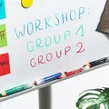 Ďalší obrázok produktu Suchý popisovač na tabuľu a flipchart STABILO MARKdry - červená