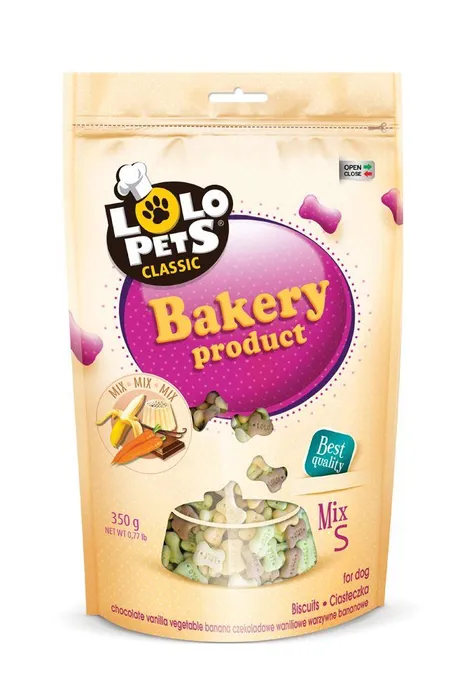 Hlavný obrázok produktu Sušenky KOSTIČKY MIX velikost S pro psy 350 g