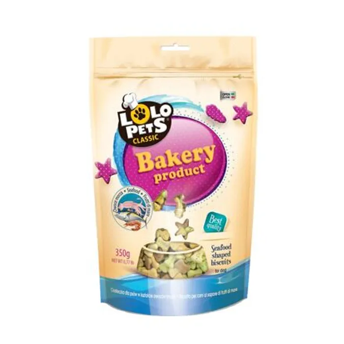 Hlavný obrázok produktu Sušenky KOSTIČKY MOŘSKÉ PLODY pro psy 350 g