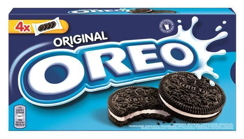 Hlavný obrázok produktu Sušenky s vanilkovou náplní, 176 g, OREO "Original"