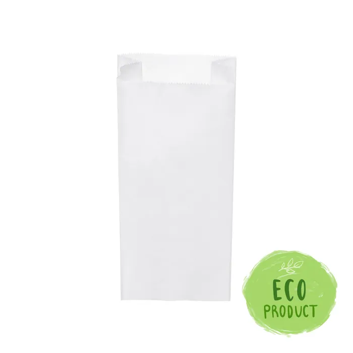 Hlavný obrázok produktu Svačinové papírové sáčky bílé 2,5 kg (15+7 x 35 cm) [1000 ks]